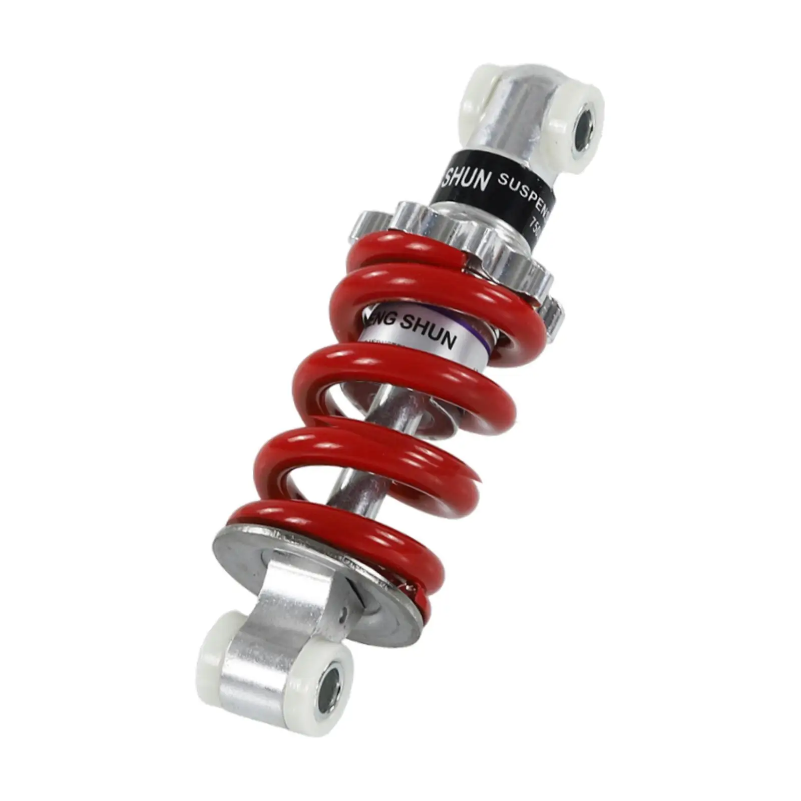 Motorcycle Shock Absorber,125mm 8mm Hole Alloy Replace Assembly Suspension Shock Absorber for Skateboards Repairing