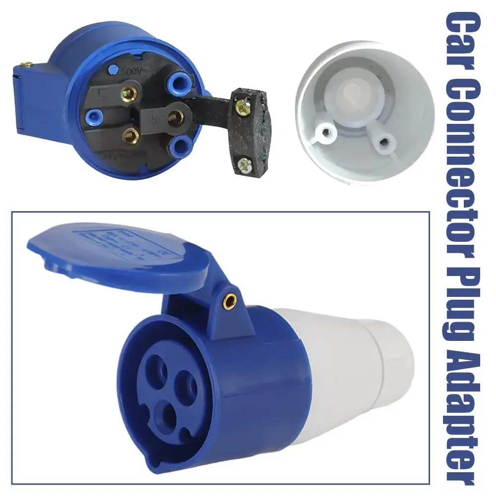 

Caravan Connection Plug Adapter Main Plug Hook Up Site Adapter 3Pin Mains Hook Up Site Socket Adapter 240V 16A Car Motorhome