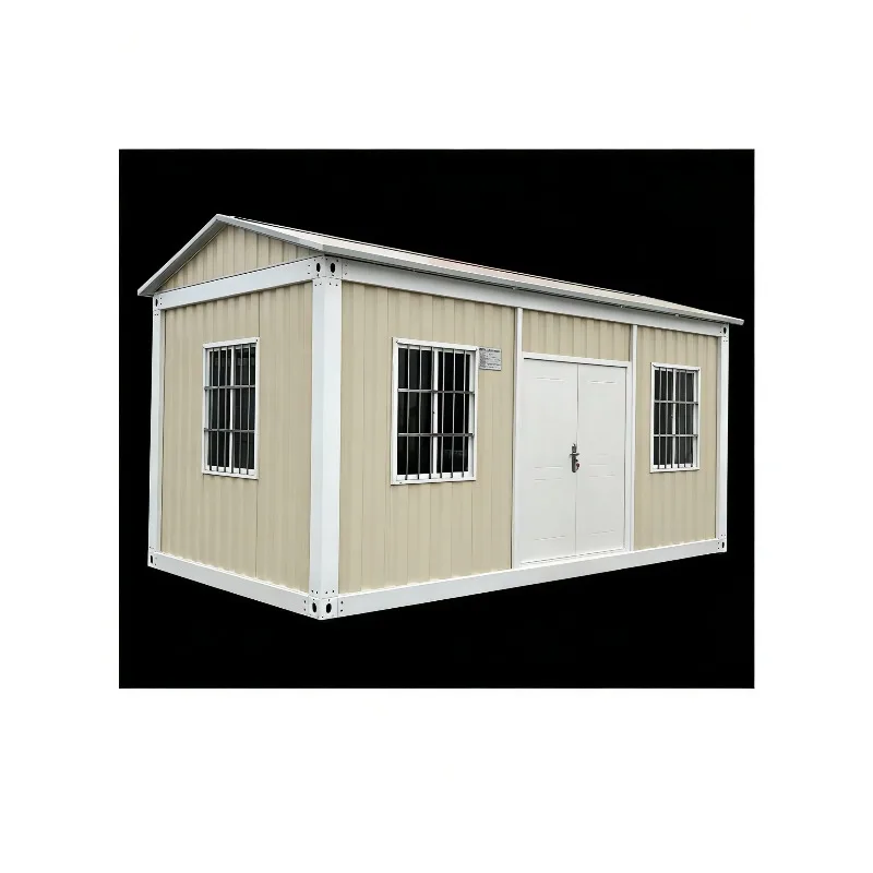 Portable 20ft Folding Container House 1 Bedroom Prefab Home Quick Assembly Mobile Tiny Villa