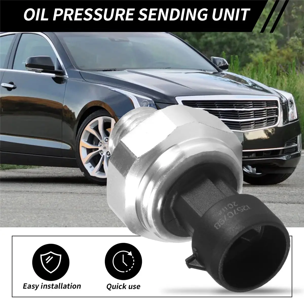 NCSMT New Engine Oil Pressure Sensor Switch for Cadillac for Chevy Chevrolet for GMC Holden Buick 12570798 12621649 1267478