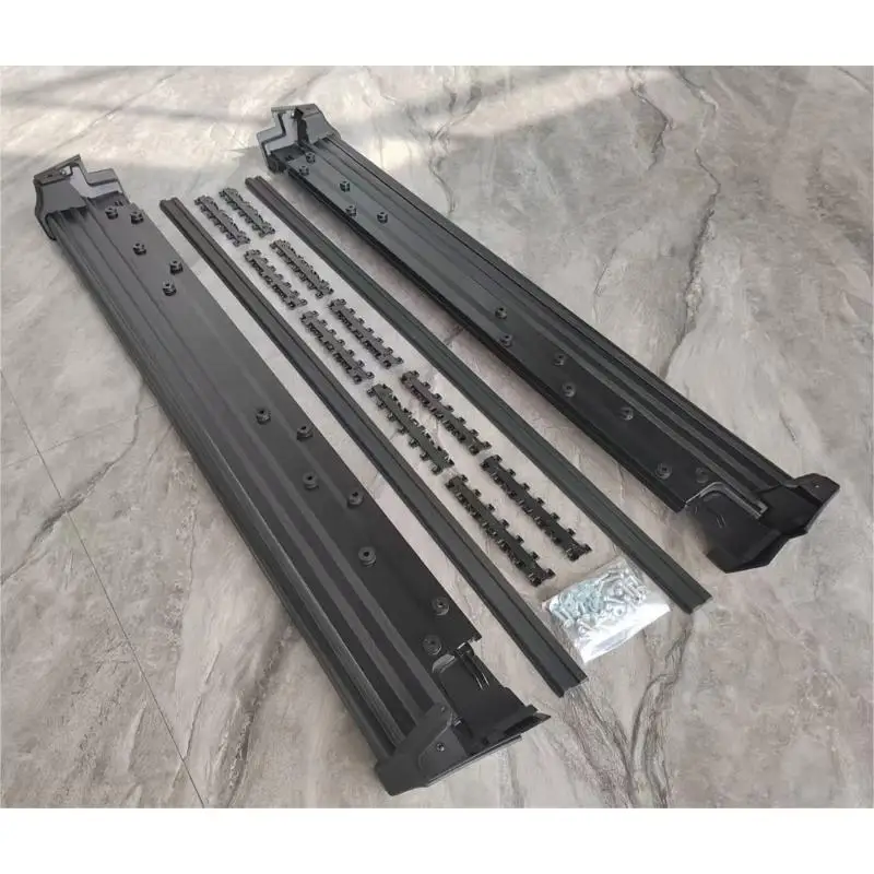 High-Strength Aluminum Alloy Sports Style Car Step for BENZ G350g500g55 Upgrade G63g65 AMG Pedal Base Fixed Pedal Entrance Side