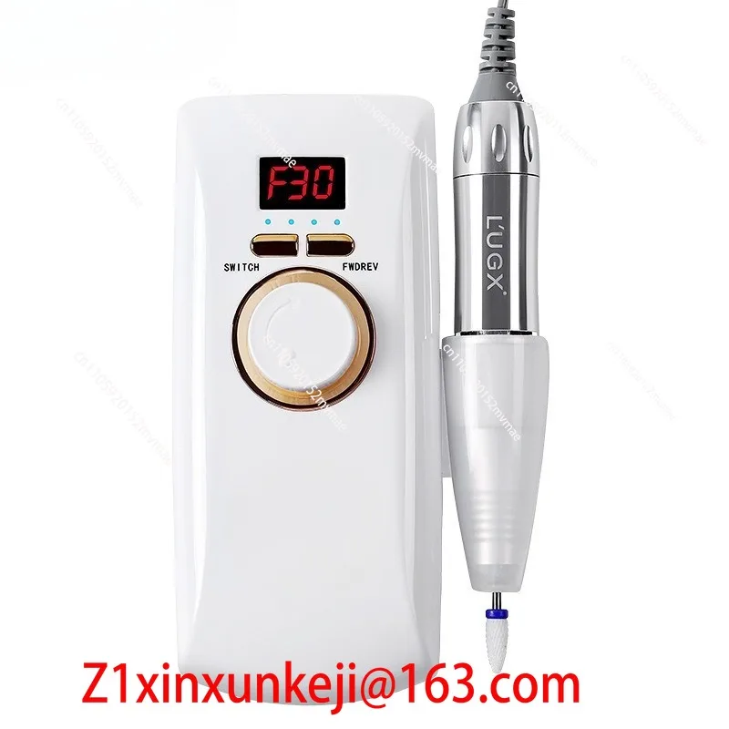601 30000 Rpm Nail Equipments Profesional Acrylic Cordless Rechargeable Professional Electric Portable Machine Nail Drill