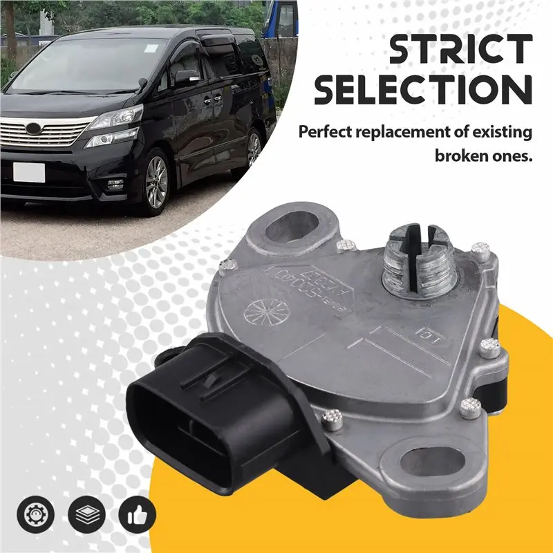 For Toyota Vellfire Alphard Lexus Nx300h Rx450h 15-20 Car Transmission Gear Shift Position Sensor 89451-52040 8945152040-X59A