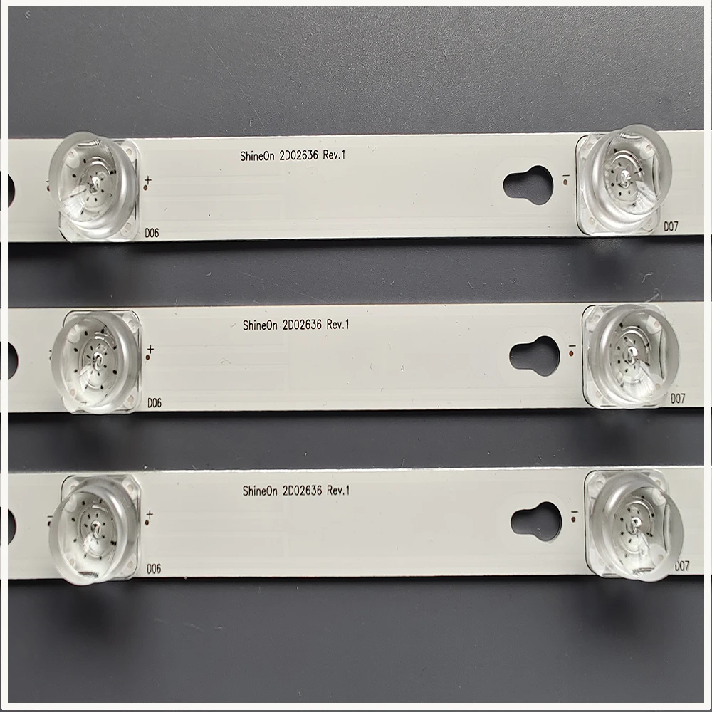 Bande LED (3) pour dyson 43UC6306 43UC6406 43U67EBC 43UC6316 43UC6326 4343ut6006 43UV6206W TCL 43S62A