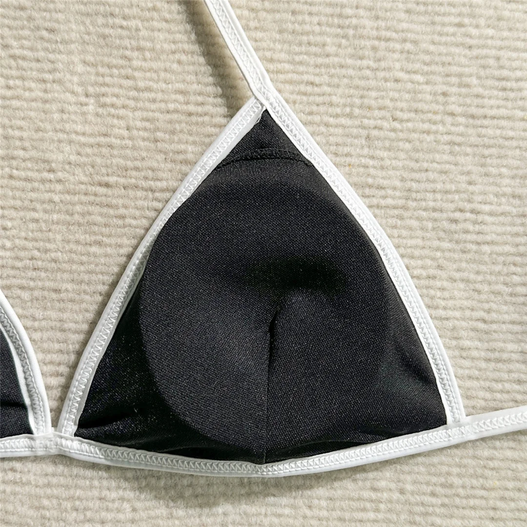 Neues 3-teiliges Bikini-Set mit Rock, Rüschen und Splicing-Design, Damen-Badebekleidung, dreiteiliger Bikini, Badeanzug, Badebekleidung, Schwimmbekleidung V7072 – Detail 18