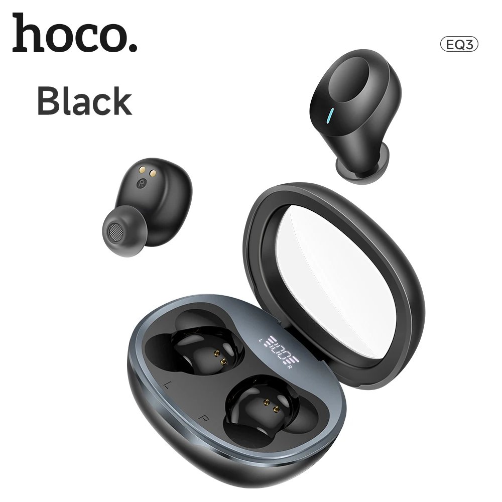 HOCO EQ3 умные беспроводные Bluetooth наушники спортивная музыка Hi-Fi гарнитура игровые наушники Type-C зарядное устройство вкладыши Setero HOCO EQ3 умные беспроводные Bluetooth наушники спортивная музыка Hi-Fi гарнитура игровые наушники Type-C зарядное устройство вкладыши Setero