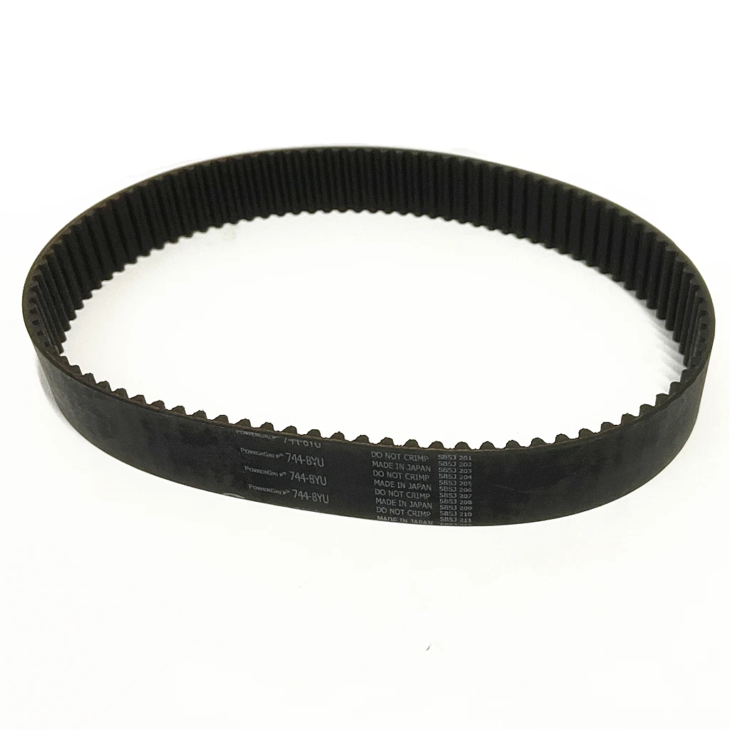 PowerGrip 744-8YU 93 Teeth Arc Tooth Timing Belt 3D Printer Engraving Machine CNC Lathe Robot Spindle Generator Drive Belt