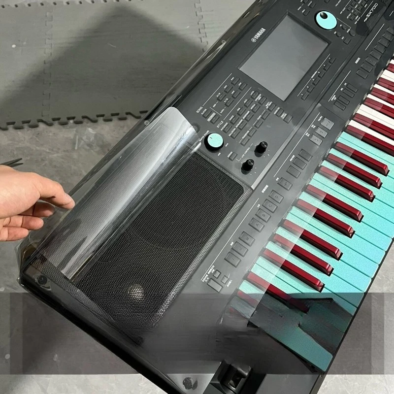 Lectronic Keyboard Dust Cover, Dedicated PVC Ultra-transparent Protective Soft Film for SX600, S970, 975, 775