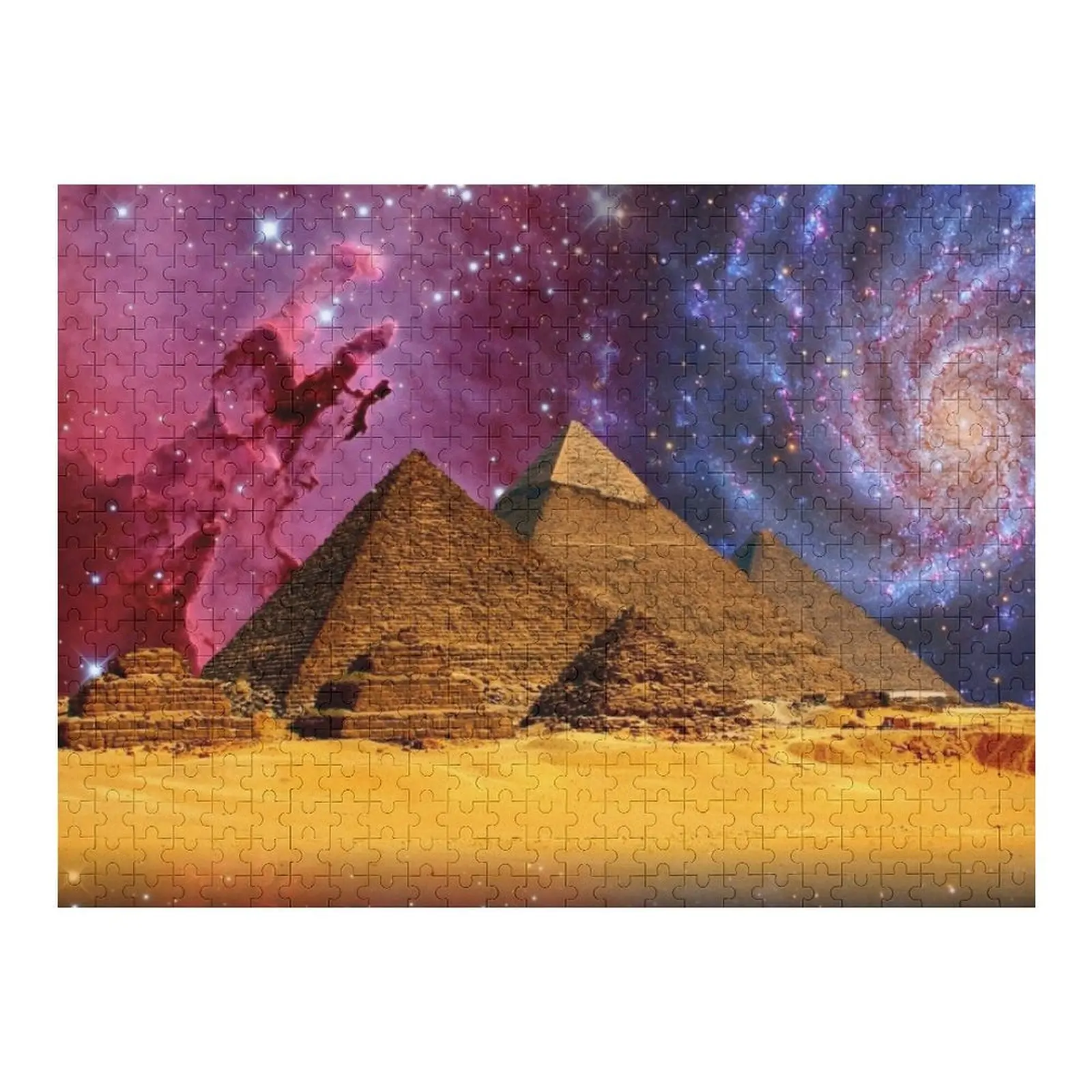 신비한 피라미드 직소 퍼즐 아기 장난감 사진 퍼즐