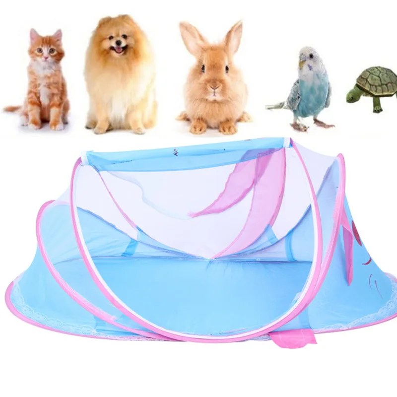 Carpa de viaje transpirable con protección solar para gatos y perros - imagen 3