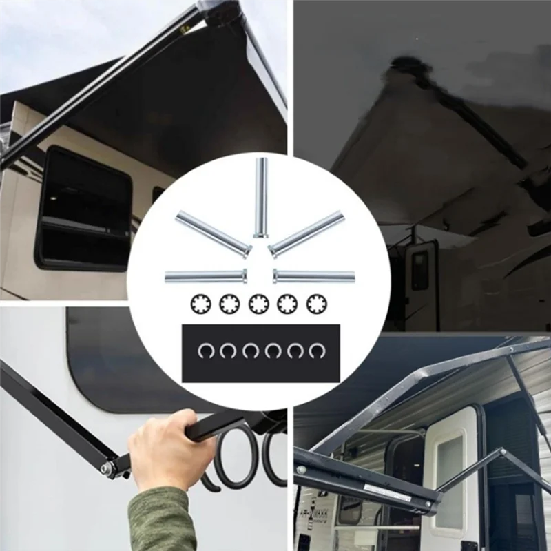 IALJ-Fit For Dometic 9100 9200، مجموعة استبدال المظلة Rv ملحقات الطاقة تتضمن دبابيس ومثبتات لمظلات التخييم #6