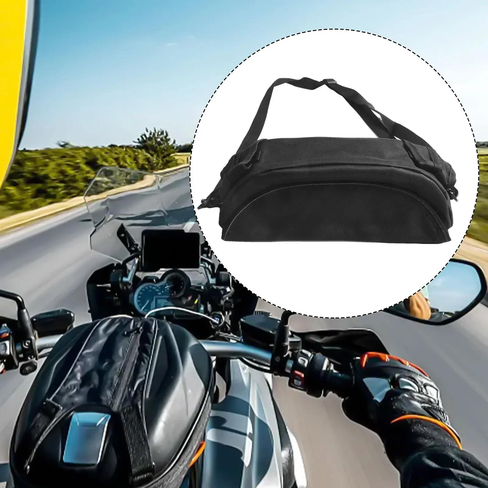 

1pcs MOTO For BMW R1200GS R1250GS Motorcycles Handlebar Bags With Touchscreen Phone Storage Handlebar Bag Travel Tool