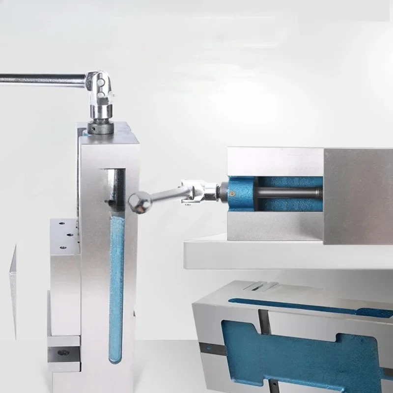 4 Inch Clamp Vise Precision Vise Heavy Angle Fixed Table Vice Milling Bench Right-angle Smooth Flat Pliers