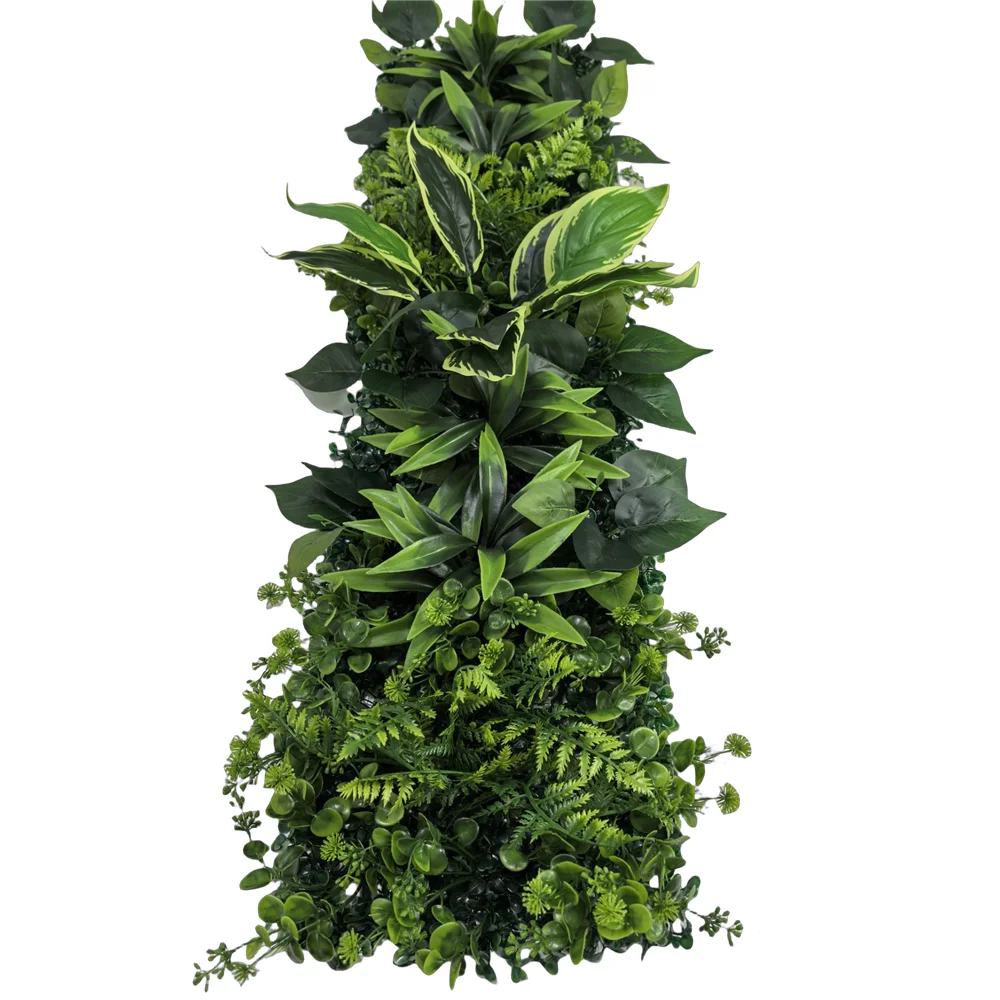25*100 CM Kunstmatige Gazon Plant Groene Stro Mat Plant Woondecoratie Kunstmatige Plant Muur