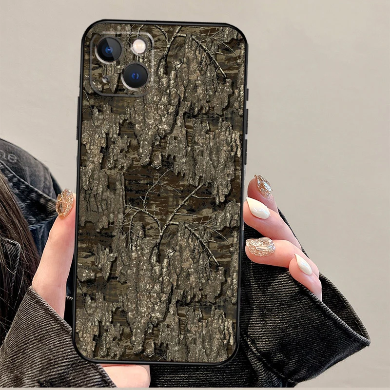 Wicked Hunting Camo Camouflage Cover For iPhone 14 11 12 13 15 16 Pro Max Mini Plus X XR XS Max Case