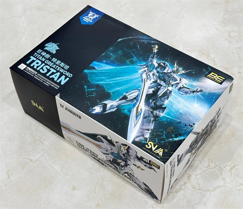SNAA TITAN GREATSWORD TRISTAN 1/144 BE HG SC-002 فرسان الطاولة المستديرة البلاستيك أطقم منمذجة نموذج التجمع