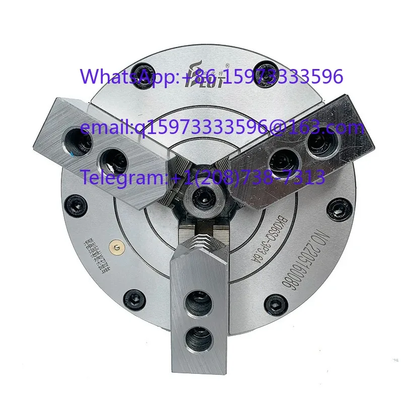 Pneumatic chuck with three claws, Zhongshi pneumatic 160/200/250 complete set of modified chucks 6 8 10 inches