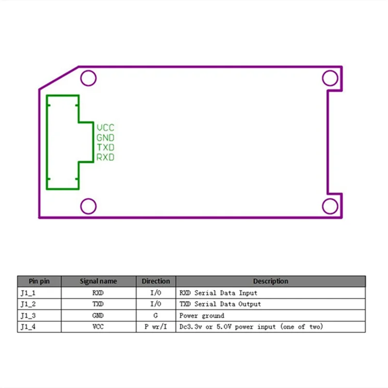 [A92Z!NEW】 RFID Reader Mini Embedded Module RF Antenna Integration Module 13.56Mhz ICM522-C5-5 Read/Write Module