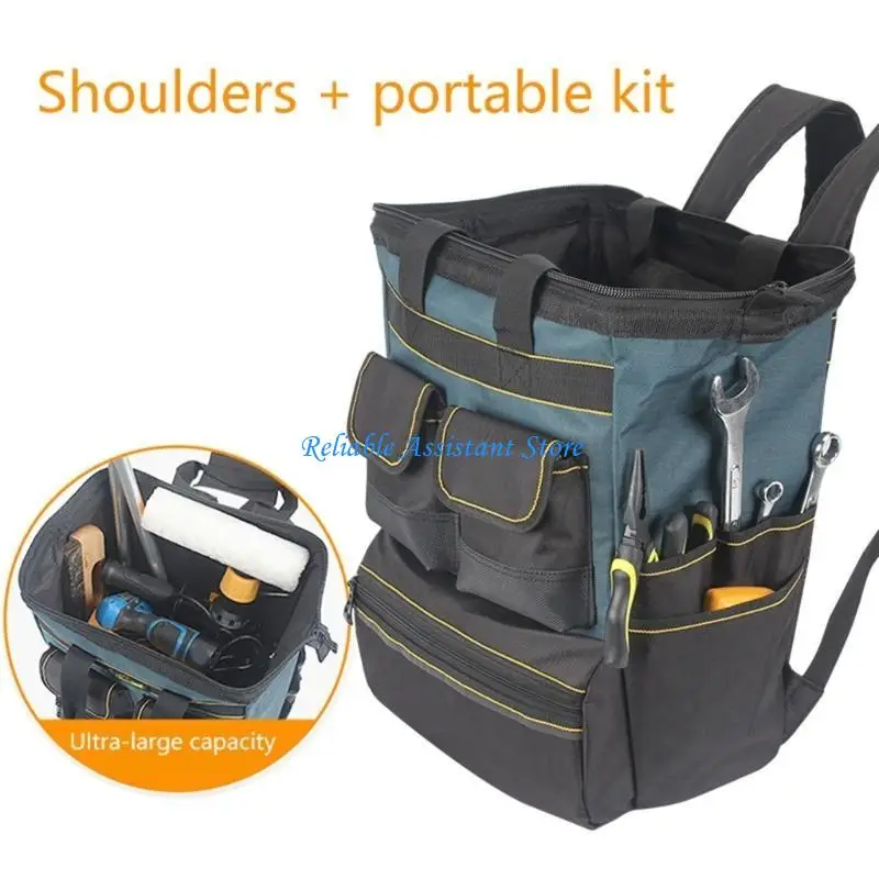 N58C RACKPACK SACK SAG OXFORD Ткань Большая способность для электрического сантехника на открытом воздухе