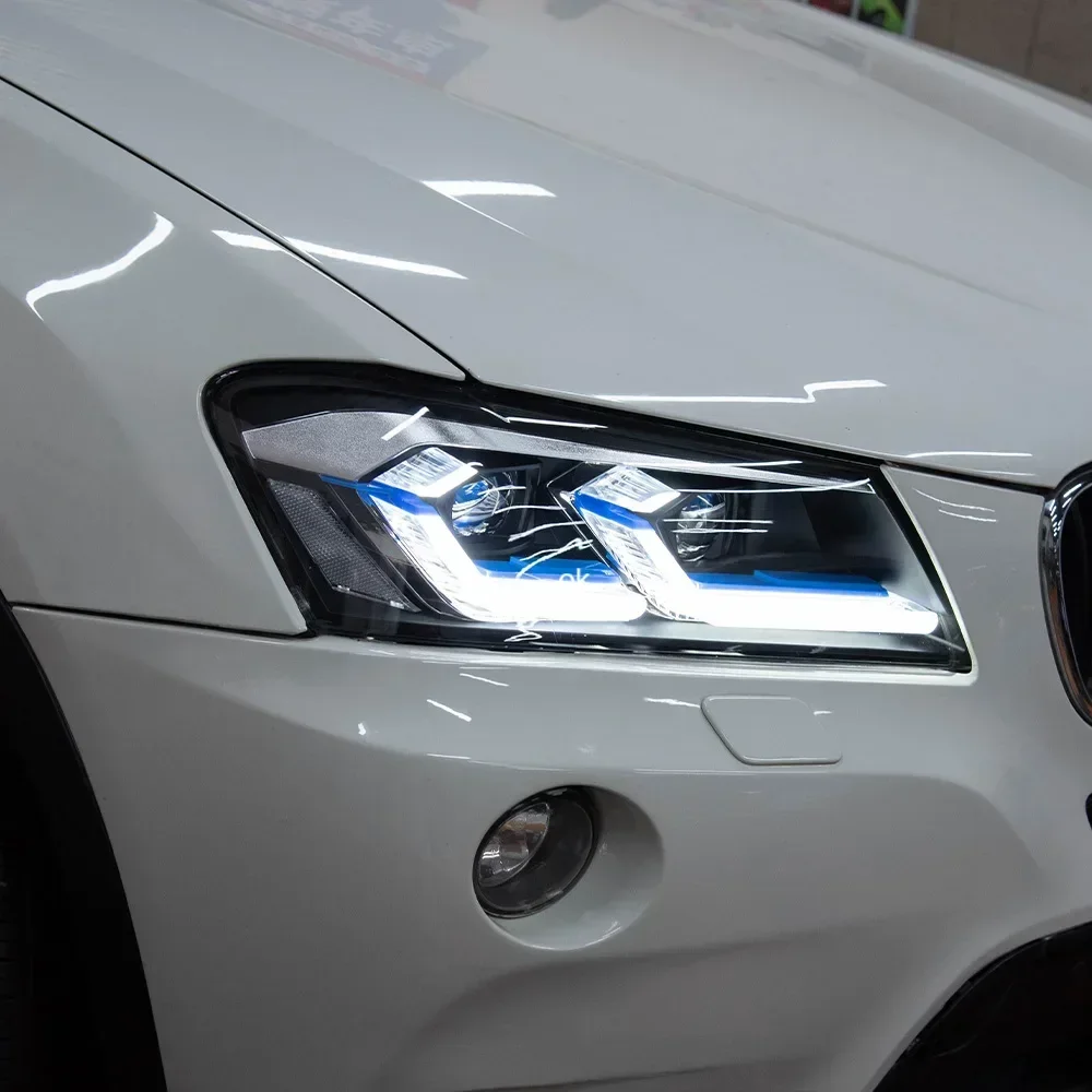 

For BMW X3 F25 25i 28i 30i 2010-2013 LED Car Front Lamps Assembly Upgrade High Quality Dynamic DRL Projector Accessories Lens