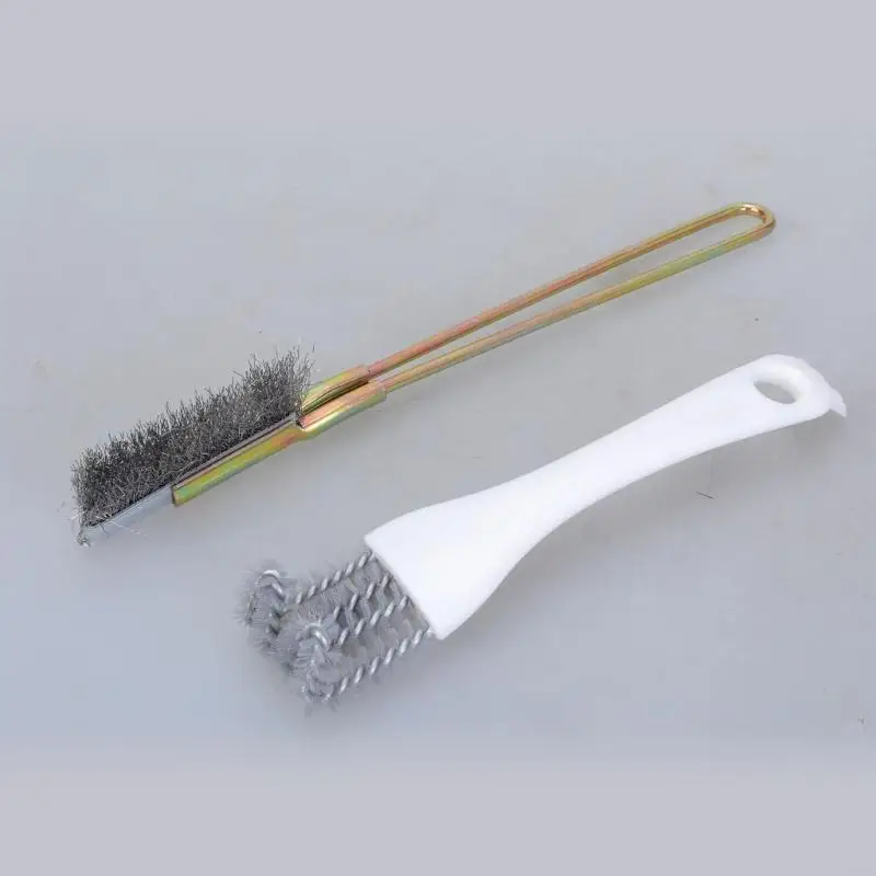 

5 шт. наборы для чистки клеток для птиц, щетка для инструментов из нержавеющей стали для легкого удаления экскрементов и грязи