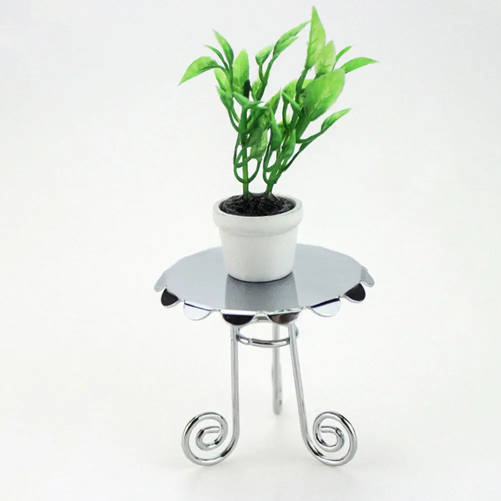 

Изысканный миниатюрный декоративный столик: реалистичная мини-мебель для кукольного домика, аксессуар для детей