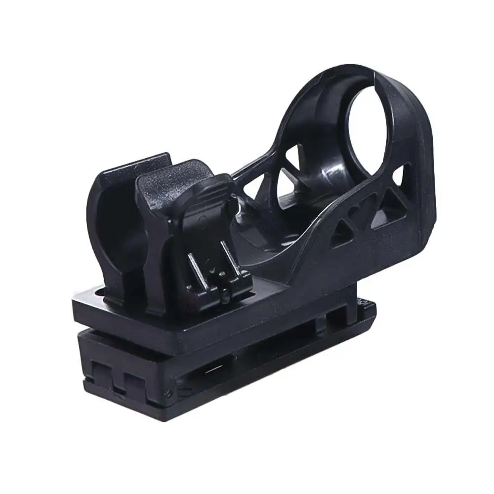 360° Rotating Rotating Flashlight Holder with Lever Side Lock Quick Unplug Flashlight Cover Sturdy Portable Outdoor Camping