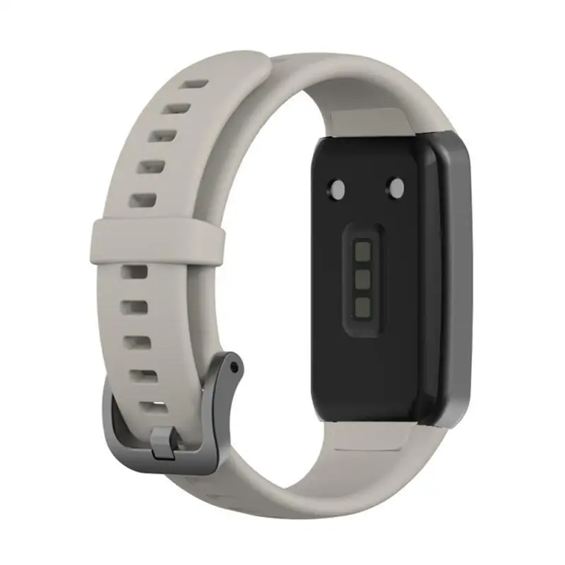 1 шт., подходит для Honor Band 6, силиконовый ремешок, универсальный монохромный силиконовый мягкий ремешок из не кожи, сменный ремешок для часов
