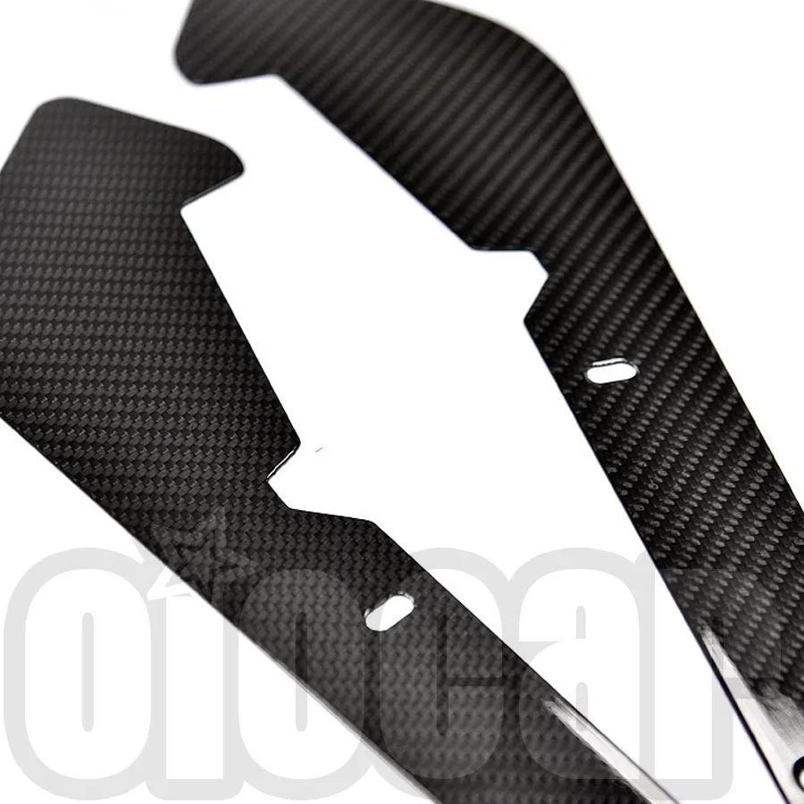 oiomotors Dry Carbon Fiber Front Splash Guards Arch Guards Mud Flaps for BMW G87 M2