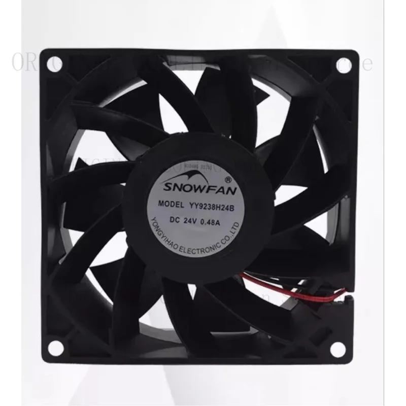 H FOR SNOWFAN YY9238H24B DC24V 0.48A 2-wire dual ball inverter cooling fan