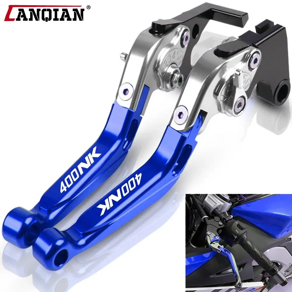 

For CFMOTO 400NK 2018 2019 Motorcycle CNC Adjustable Extendable Foldable Brake Clutch Levers 400 NK Handbrake Lever Accessories