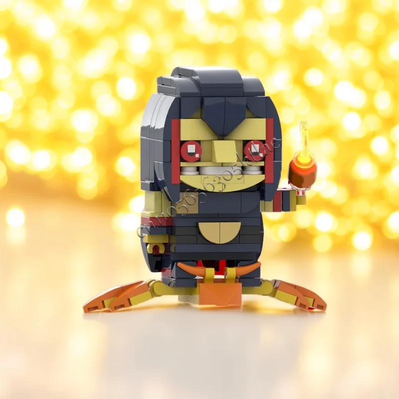 200 PCS Customize Spider Famous Characters Series IRyS Brickheaded Sets DIY Creative Assembly Toys Kids Gifts Collection Display