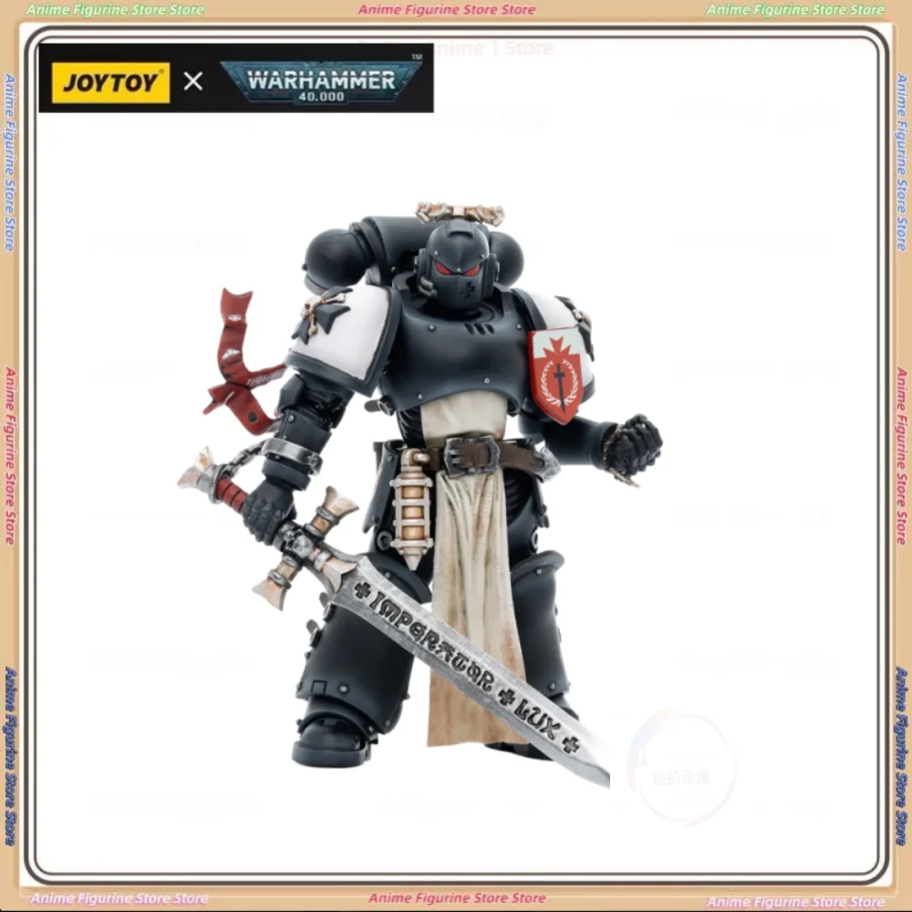 [متوفر] JOYTOY Warhammer 40K 1/18 عمل الشكل الأسود تمبلارز الأباطرة بطل Rolantus شخصيات كرتونية نموذج اللعب