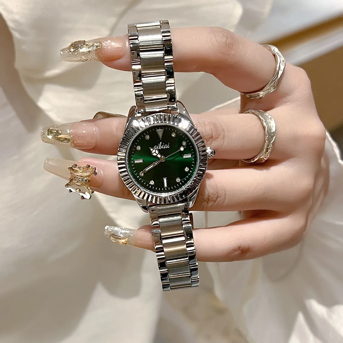 

Top Luxury Man Watch Luminous Date Men Watch Stainless Steel Male Clock Sport Fashion Men's Quartz Watches