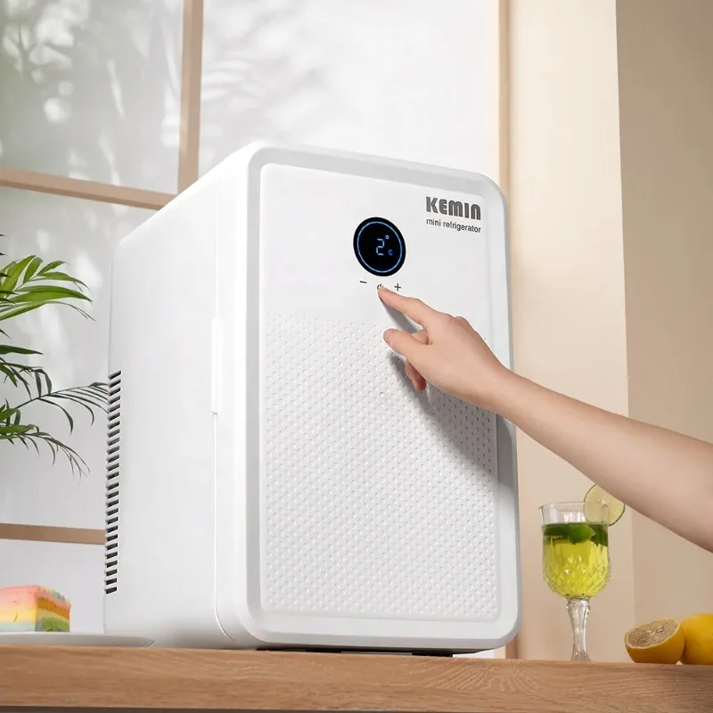 무압축기 CE/ETL/RoHS 인증 저소음 호텔 미니바 냉장고 미니 냉장고 16리터 디스플레이 휴대용 냉장고