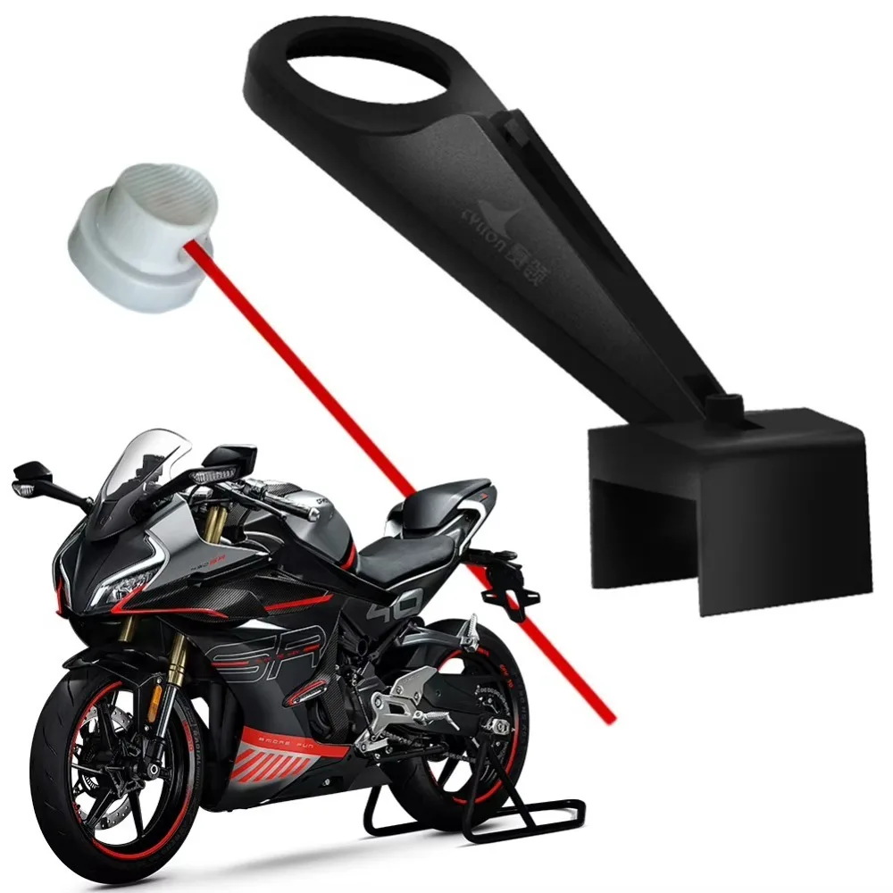 PP Motorcycle Chain Lube Applicator Lightweight Durable Mess-Free Chain Wax Chain Cleaner Tools Four channel nozzle