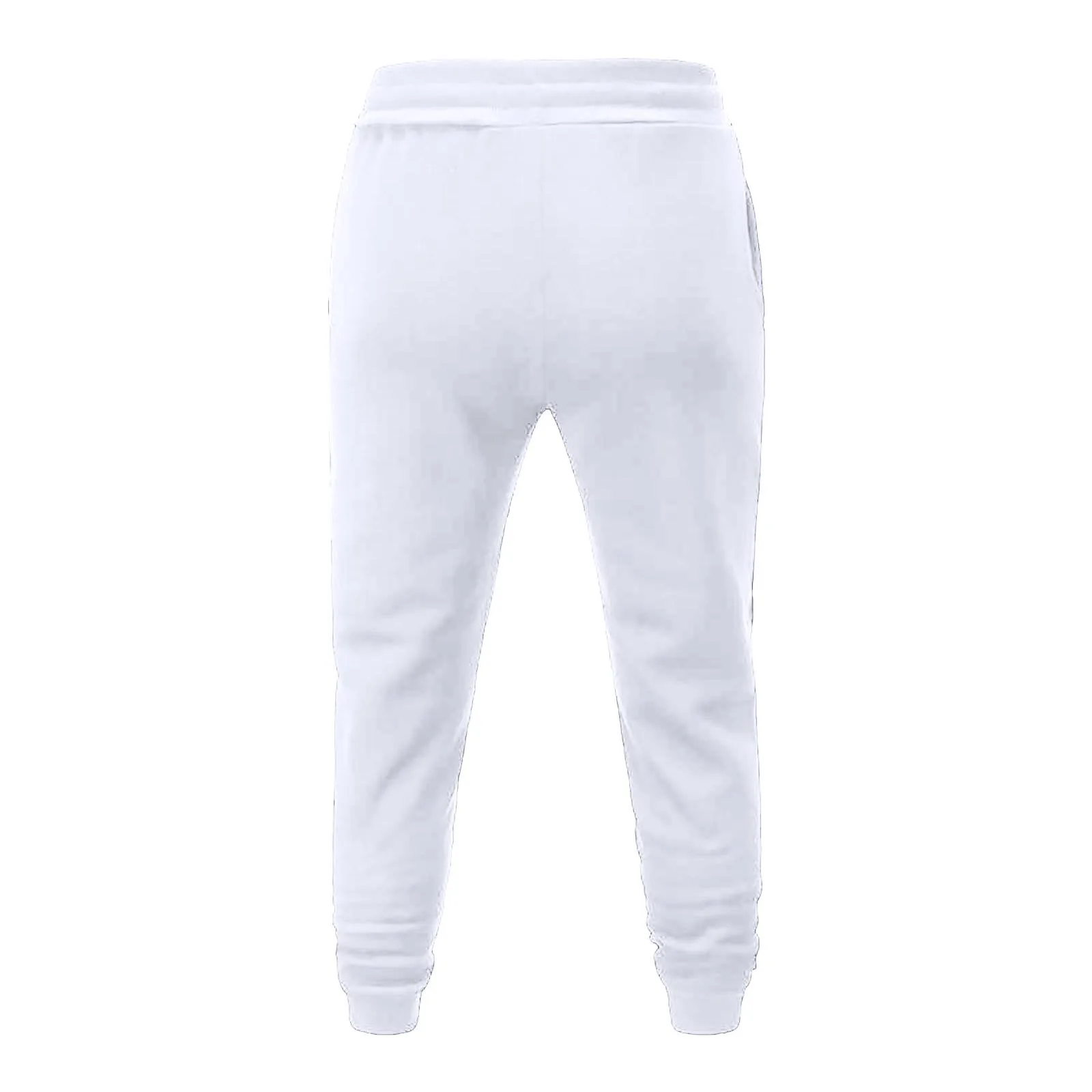 Heren Joggingbroek Lange Sport Broek Effen Kleur Basic Jogging Broek Mannen Bundel Voeten Lente Zomer Broek Pantalones Hombre