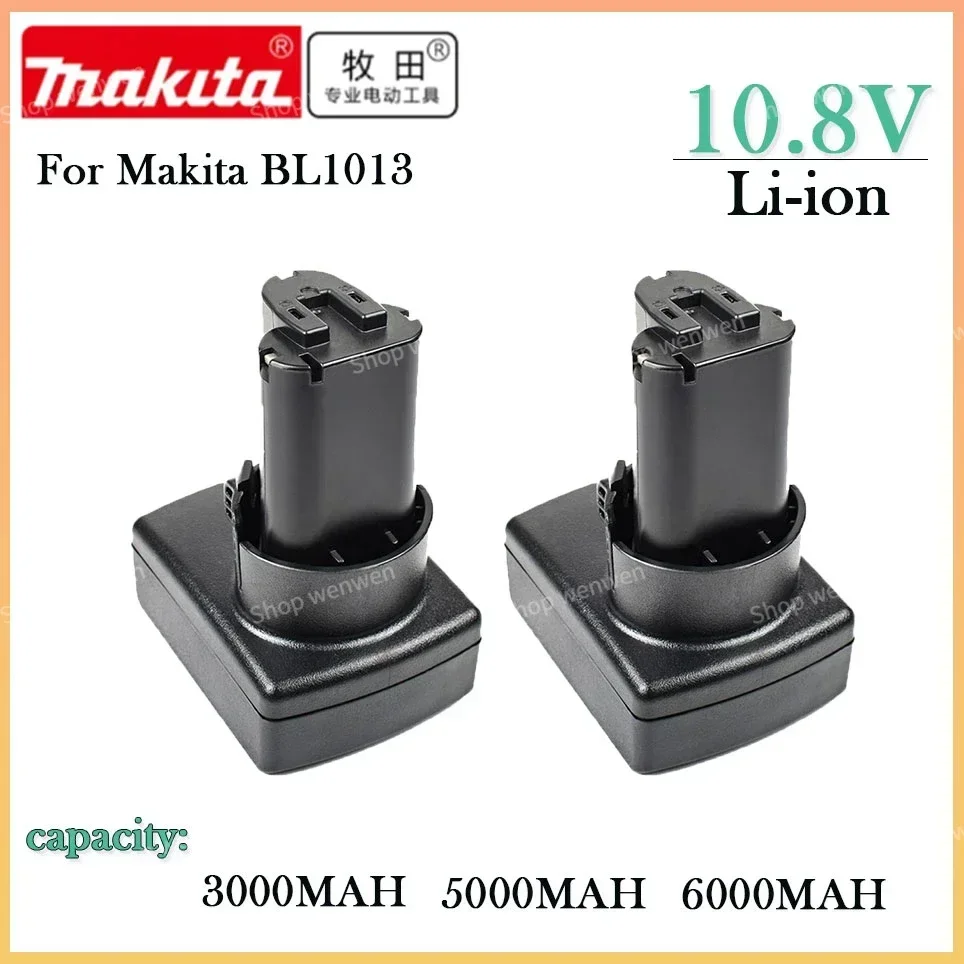 

Turpow 10.8V Battery 6000MAH Makita BL1013 BL1014 BL1015 Li-ion Replace Power Tools Battery DF030D TD090D MUS052D