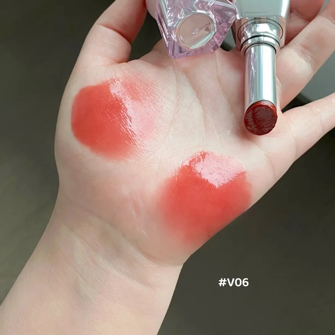 PinkBear ملمع شفاه مكبر ومرطب بلمعة مرآة ثبات طويل غير لزج مع فيونكة فراشة لون شفاه لامع مكياج شفاه ممتلئة وناعمة ترطيب عالي ولمعان طبيعي يدوم لساعات #4