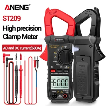 ANENG ST209 Digital Multimeter Clamp Meter 6000 Counts True RMS Amp DC/AC Current Clamp Tester Meter Voltmeter 400v Auto Range