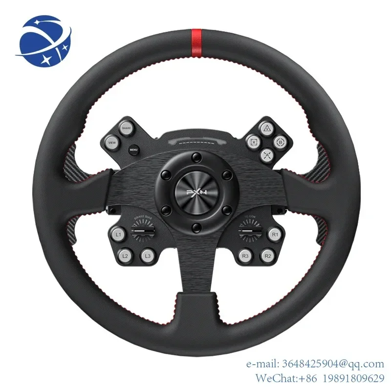 YYHC PXN V12 New Game Controller Car Remote Racing Steering Wheel bracket for PlayStation 5 PS5 Video Gamepad Accessories