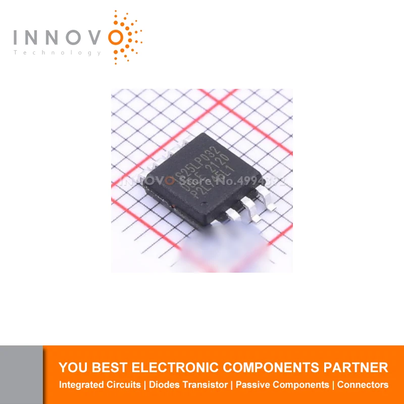 10 pçs/lote IS25LP032D-JBLE IS25LP032D FLASH 32MBIT SPI/QUAD SOP-8 IC CHIP Novo original