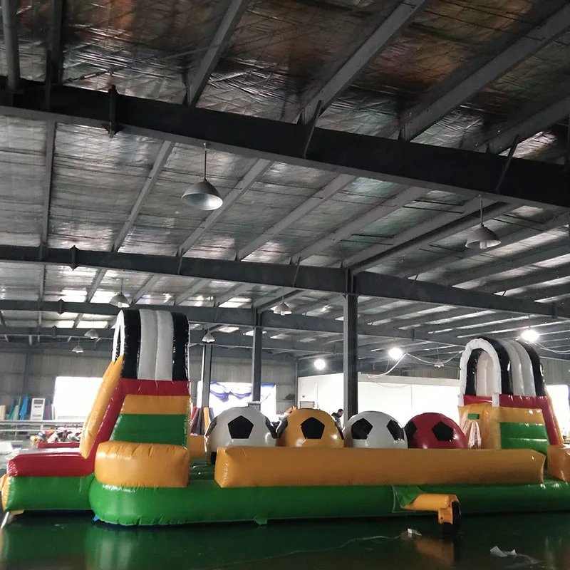 

Inflatable Obstacle Course Children's Entertainment Exercise Football Field Inflatable Obstacle Trampoline Exercise Tool