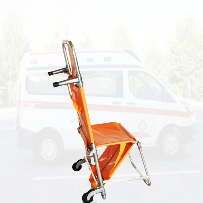 

CE Aluminum Manual Stair Chair Lift Stretcher Can Be Chair Or Bed For Ambulance