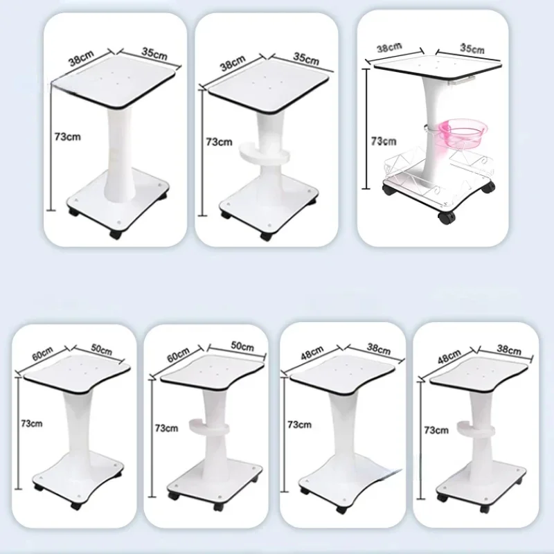 รถเข็นไม้พิเศษ Clearance เครื่องมือมัลติฟังก์ชั่นรถเข็น Beauty Salon ฐานเครื่องมือ Storage Bracket Beauty Salon Cart