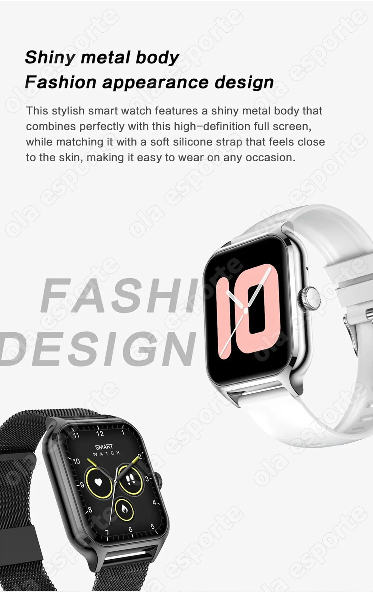 2026 Outdoor Smartwatch Herzfrequenz BT Anrufannahme Schlaf-Gesundheitsüberwachung Wetter Sport Schrittzähler Nachrichten-Push Smartwatch H10 – Detail 4