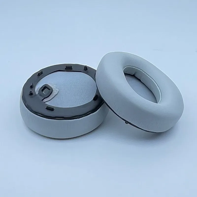 แผ่นหนังแกะสำรองหรือแผ่นรองหูตาข่ายผ้าสำหรับโซนี่ WH-1000XM4 WH1000XM4หูฟังฟองน้ำหุ้มที่อุดหูถ้วยหู