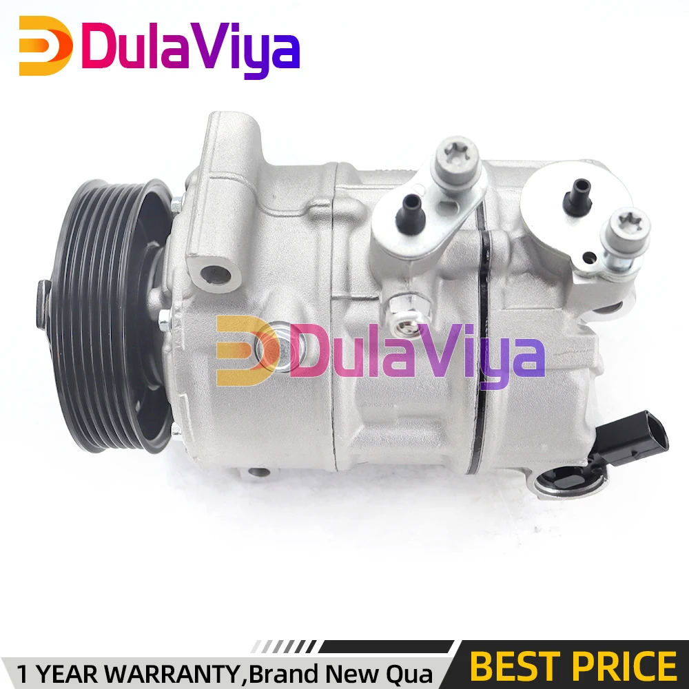 

1K0820803G Компрессор переменного тока PXE16 для Audi A3 VW Jetta CC GTI Passat 1.8L 2.0L 2004-2017 2018 1K0820859F 1K0820803N 1K0820803Q
