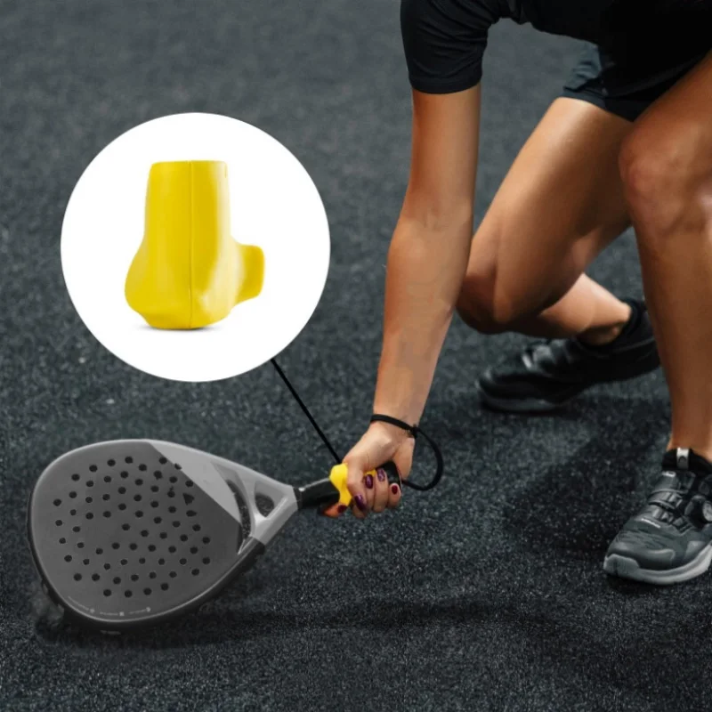 

Silicone Tennis Grip Corrector Anti-Slip Portable Peak Tool 3 Color Options