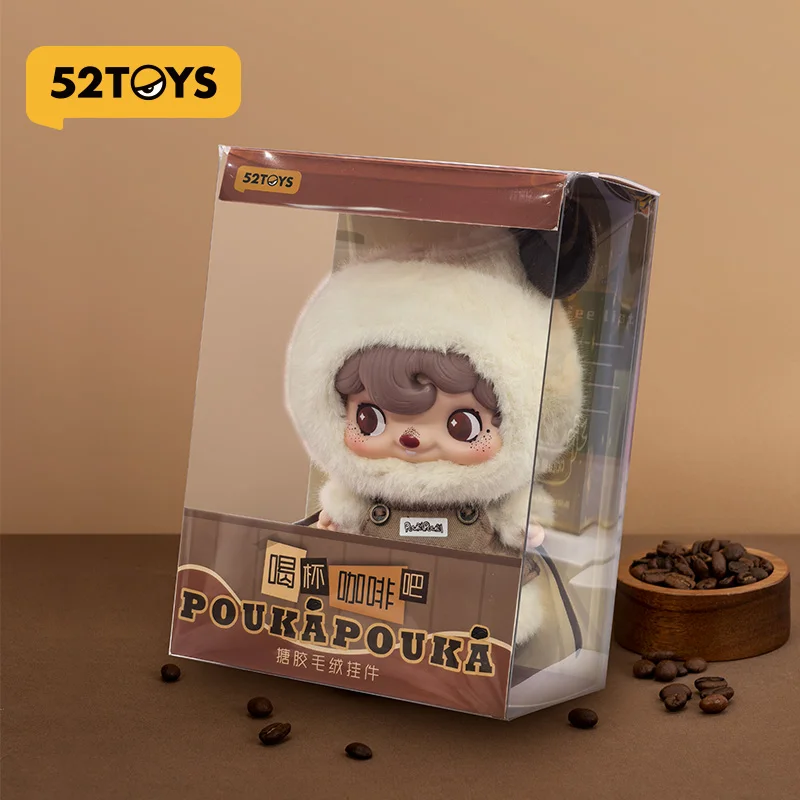 Pouka Blind Box Drink Coffee Series Mystery Boxes Handheld Hang Card Figures Collectible Pendant Doll Beautiful Adult Toy Gifts